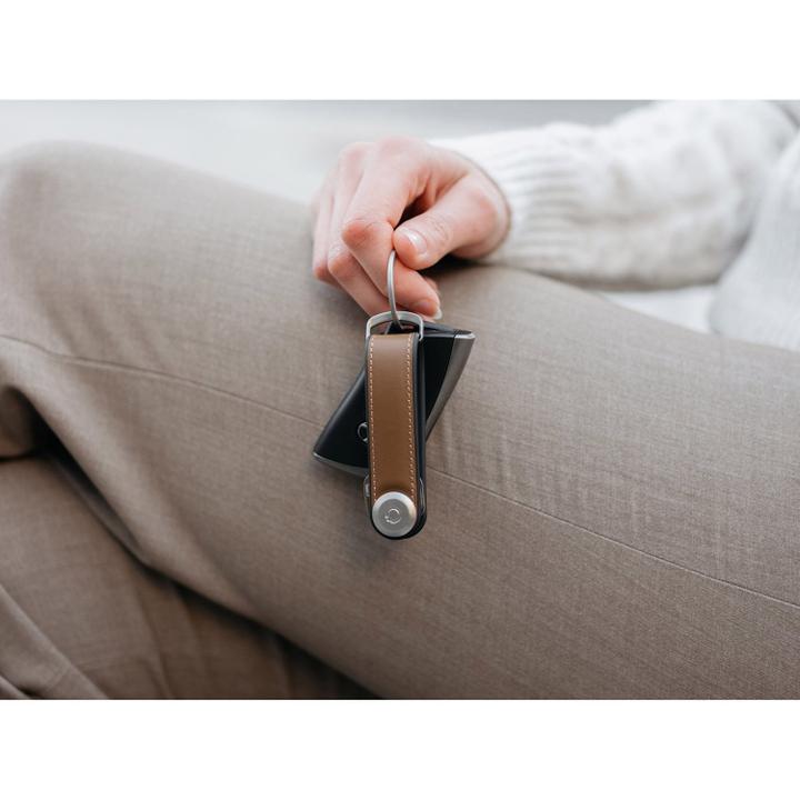 Daniel Ray Orbitkey Hybrid Leather Key Organiser Acorn
