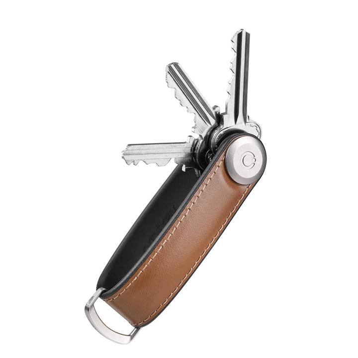 daniel ray Orbitkey Hybrid Leather Key Organiser acorn