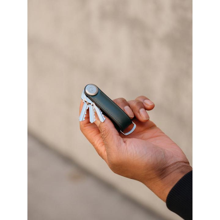 Daniel Ray Orbitkey Hybrid Leather Key Organiser Pine Green