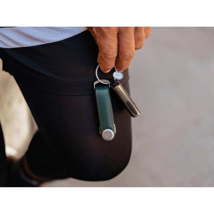 Daniel Ray Orbitkey Hybrid Leather Key Organiser Pine Green