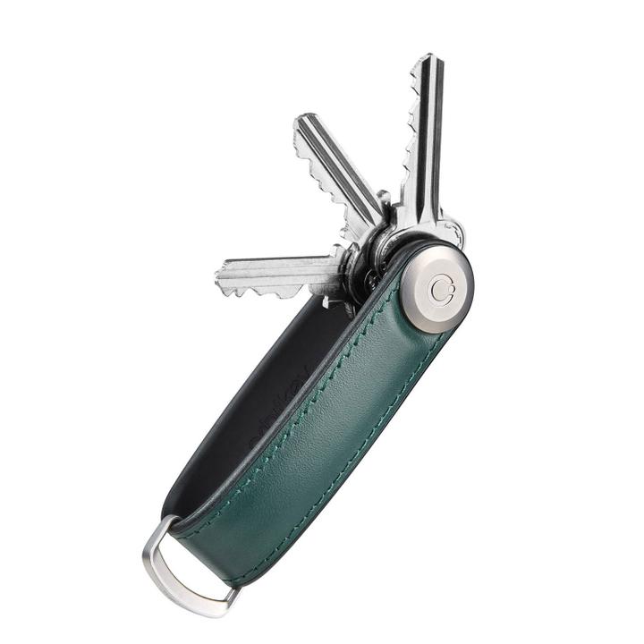 daniel ray Orbitkey Hybrid Leather Key Organiser pine green