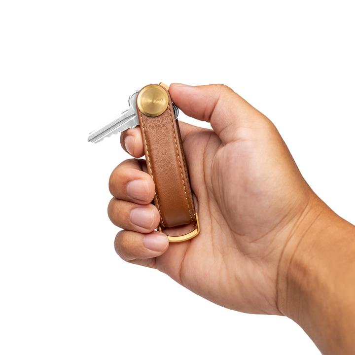 Daniel Ray Orbitkey Key Organiser Pro Leather Cedar
