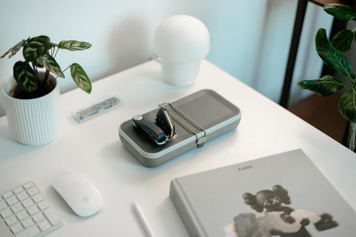 Daniel Ray Orbitkey Key Organiser Pro Leather Sapphire