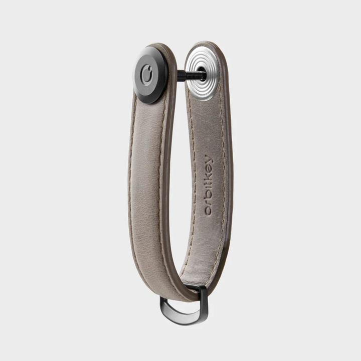 Daniel Ray Orbitkey Premium Leather 2.0 Keyholder Driftwood