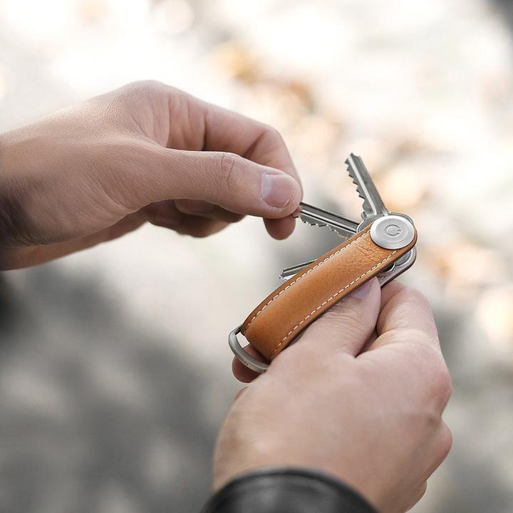 Daniel Ray Orbitkey Premium Leather 2.0 Keyholder Espresso / Brown