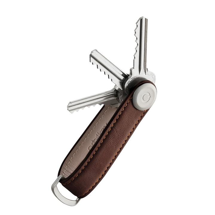 Daniel Ray Orbitkey Premium Leather 2.0 Keyholder Espresso / Brown