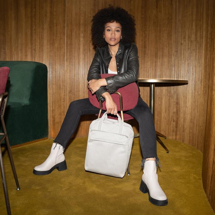 Daniel Ray Reisenthel Travelling Allday Backpack M Herringbone Sand