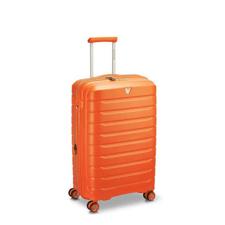 Daniel Ray Roncato B-Flying Expandable Trolley 68 Spot Apricot Orange
