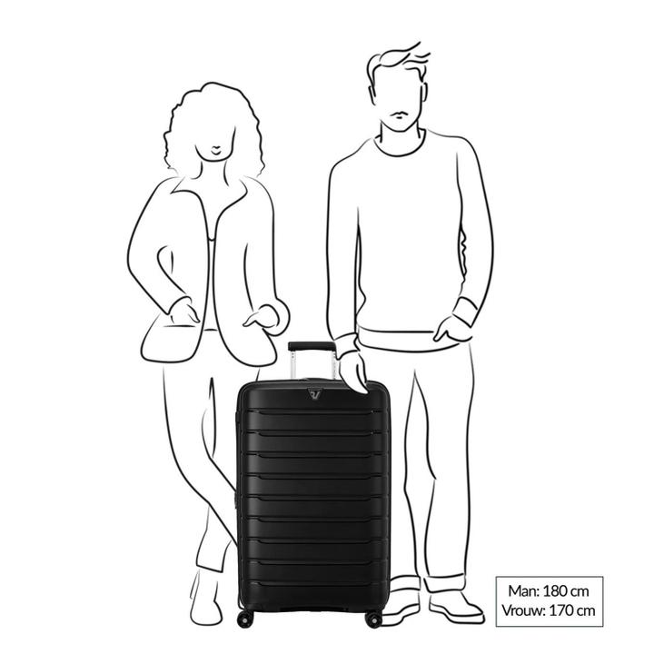 Daniel Ray Roncato B-Flying Expandable Trolley 78 Spot Apricot Orange