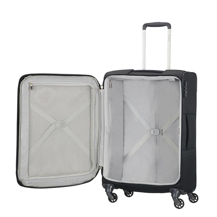Daniel Ray Samsonite Base Boost Spinner 66 Expandable Black