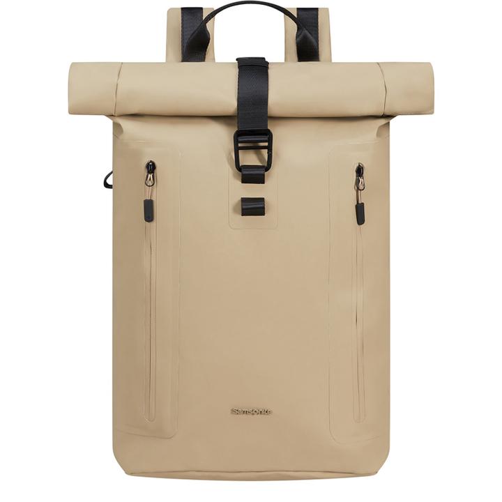 Daniel Ray Samsonite Coatify Biz Rolltop Backpack 15.6" Sand
