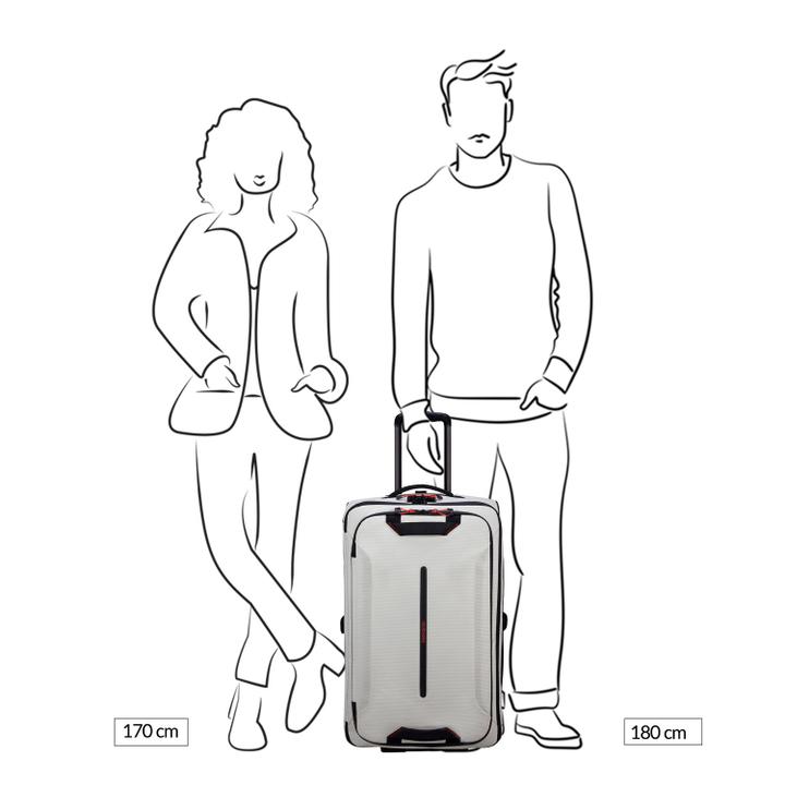 Daniel Ray Samsonite Ecodiver Duffle/Wheels 67 Cloud White