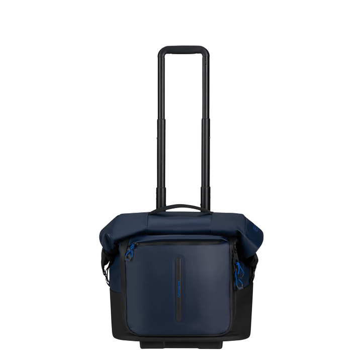 Daniel Ray Samsonite Ecodiver Foldable Duffle/Wheels 4-IN-1 Blue Nights