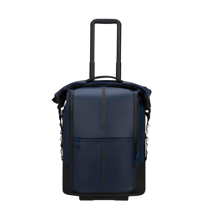 Daniel Ray Samsonite Ecodiver Foldable Duffle/Wheels 4-IN-1 Blue Nights