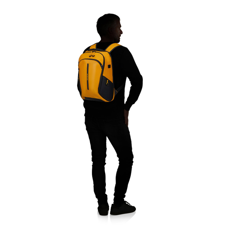 Daniel Ray Samsonite Ecodiver Laptop Backpack M USB Yellow