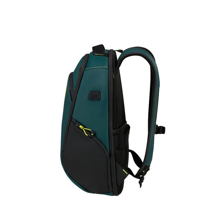 Daniel Ray Samsonite Ecodiver Urban Lap. Backpack M Usb Dark Teal/lime