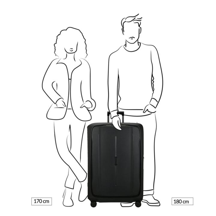 Daniel Ray Samsonite Essens Spinner 81 Midnight Blue