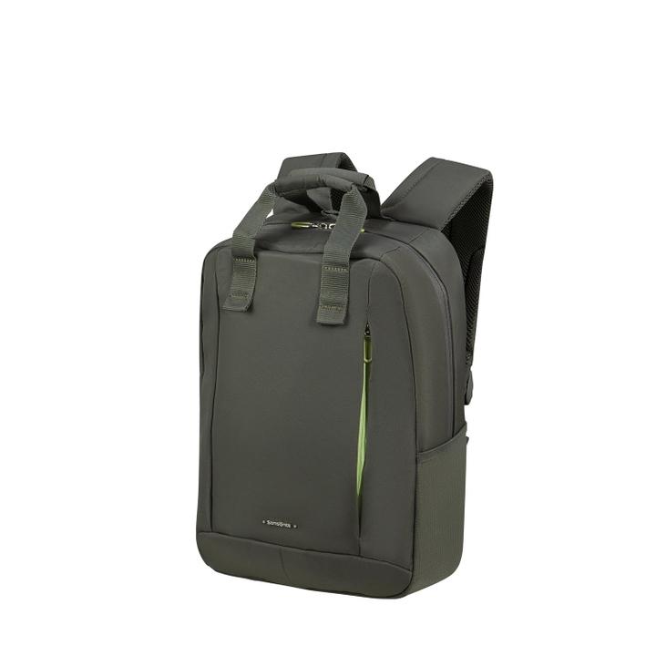 Daniel Ray Samsonite Guardit Classy Laptop Backpack + Handles 14.1" Gunmetal Green