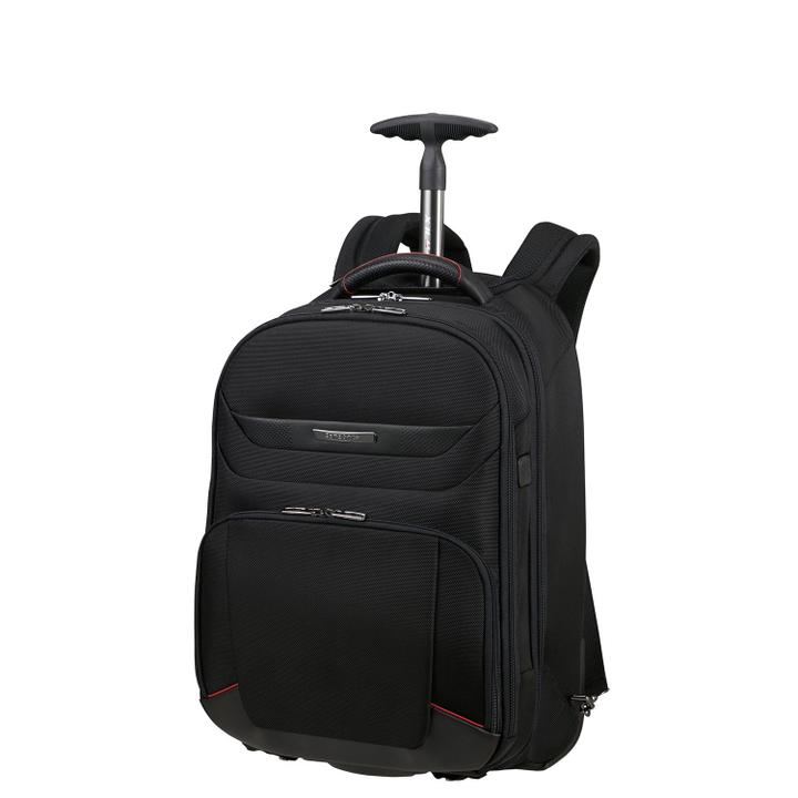 Daniel Ray Samsonite Pro-DLX 6 Laptop Backpack Wheels 17.3" Black
