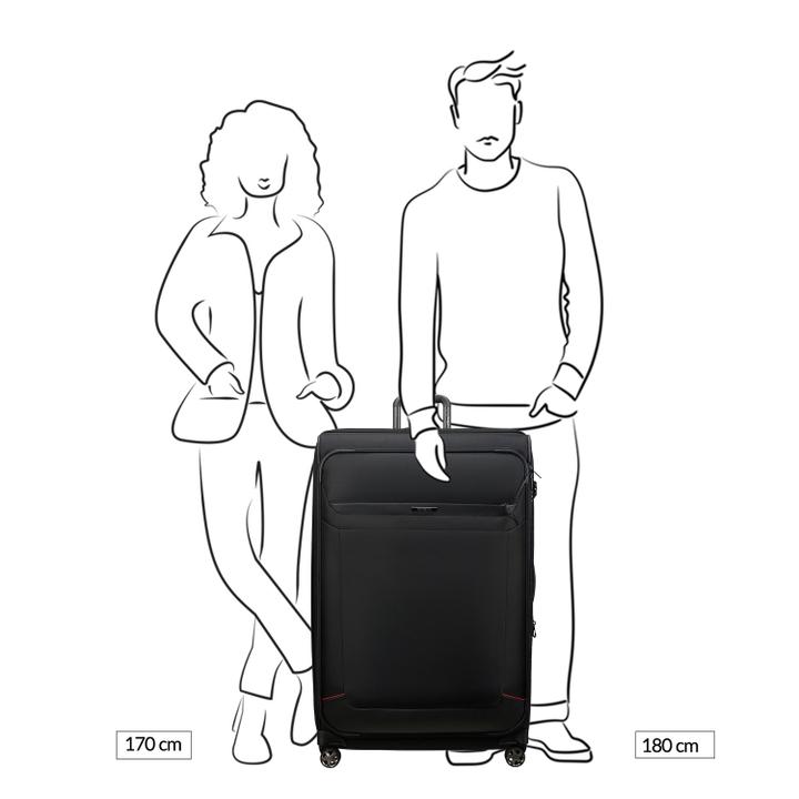 Daniel Ray Samsonite Pro-DLX 6 TRVL Spinner 84 Exp Black