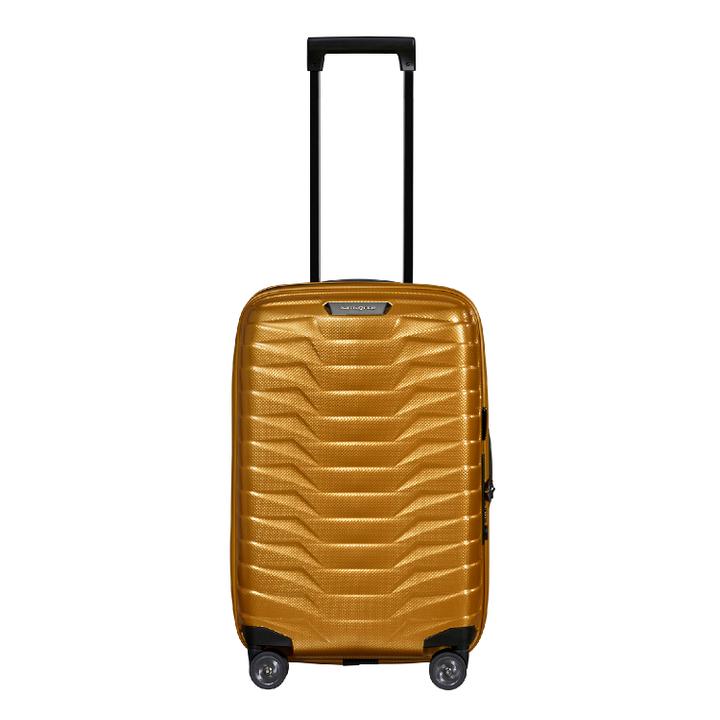 Daniel Ray Samsonite Proxis Spinner 55/35 Expandable Honey Gold