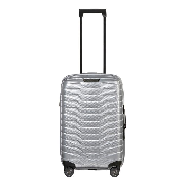 Daniel Ray Samsonite Proxis Spinner 55/35 Expandable Silver