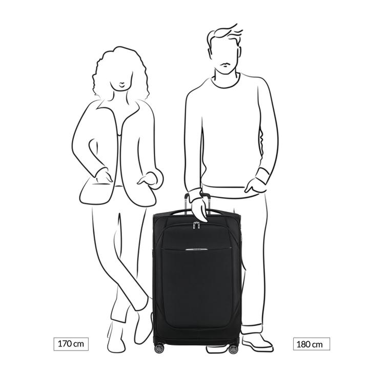 Daniel Ray Samsonite Re-Lite Spinner 78/29 Expandable Black