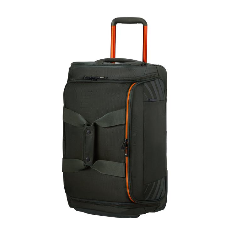 Daniel Ray Samsonite Respark Duffle/Wheels 55 Forest Green/orange
