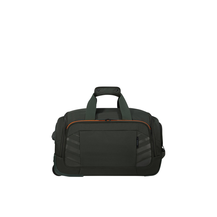 Daniel Ray Samsonite Respark Duffle/Wheels 55 Forest Green/orange