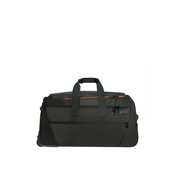 Daniel Ray Samsonite Respark Duffle/Wheels 74 Forest Green/orange