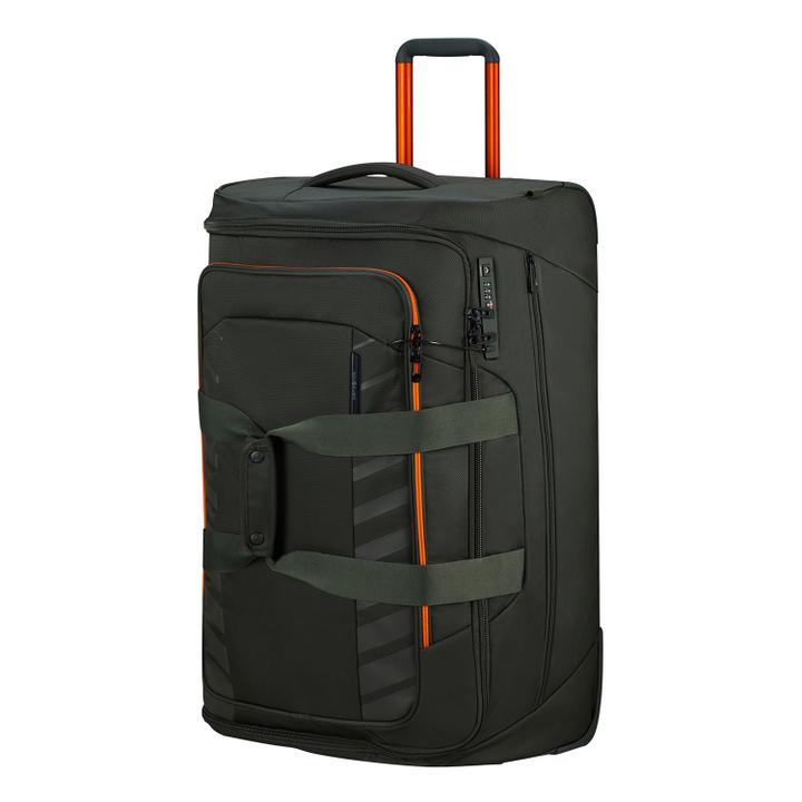 Daniel Ray Samsonite Respark Duffle/Wheels 74 Forest Green/orange