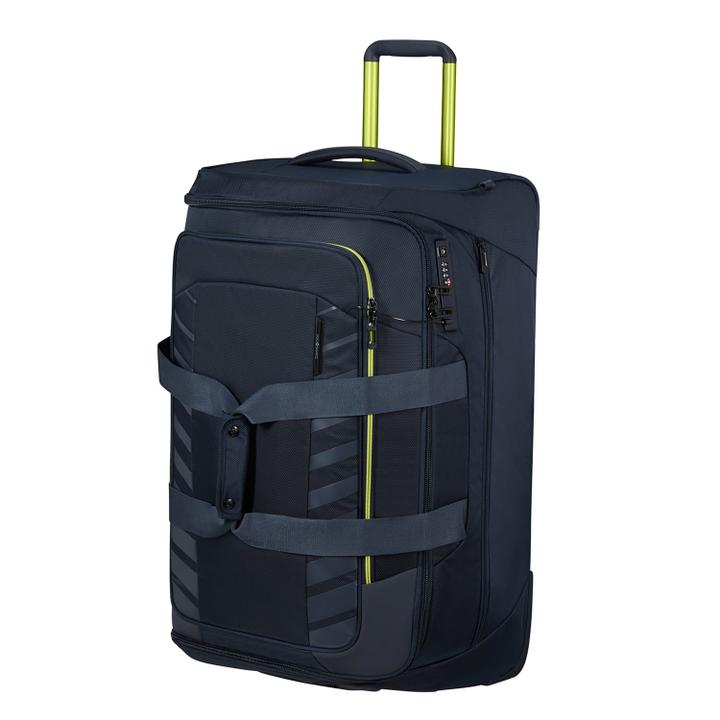 Daniel Ray Samsonite Respark Duffle/Wheels 74 Midnight Blue/lime