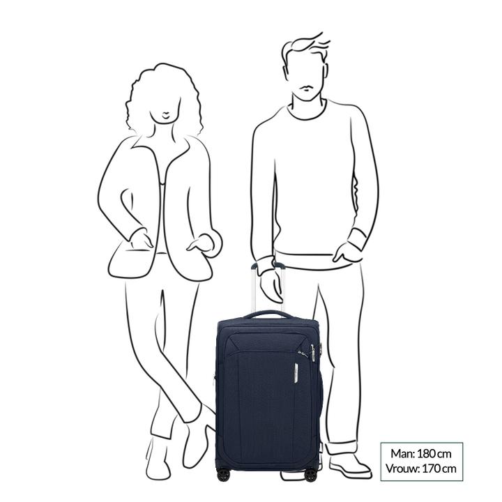 Daniel Ray Samsonite Respark Spinner 67 Expandable Midnight Blue