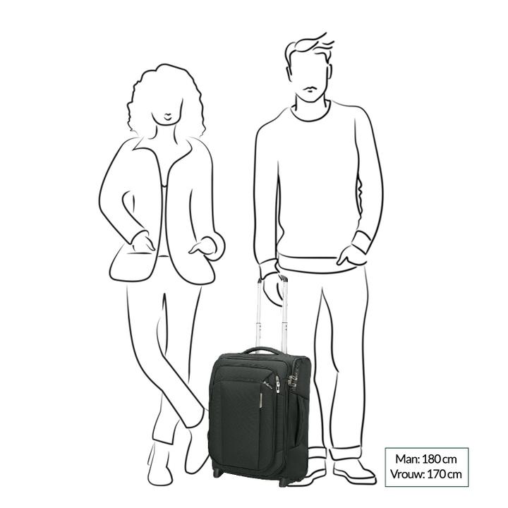 Daniel Ray Samsonite Respark Upright 55 Expandable Forest Green