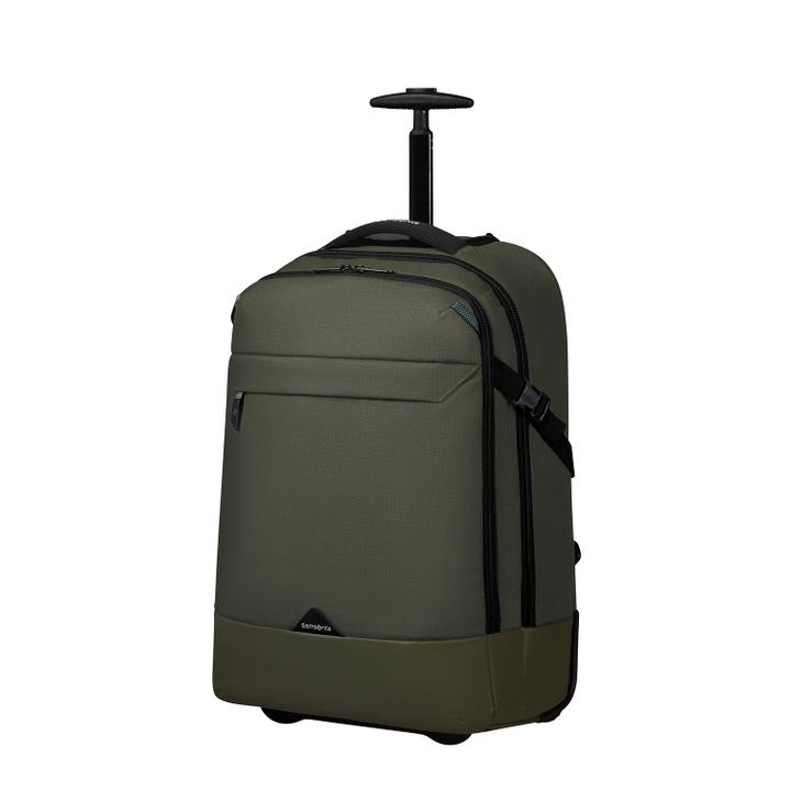 Daniel Ray Samsonite Roadseeker Laptop Wheeled Backpack 17.3" Dark Olive