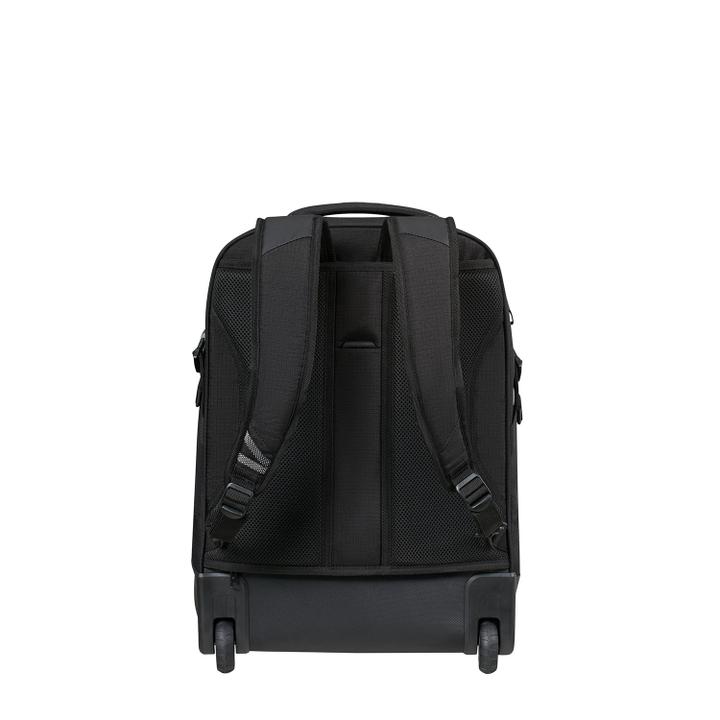 Daniel Ray Samsonite Roadseeker Laptop Wheeled Backpack 17.3" Deep Black