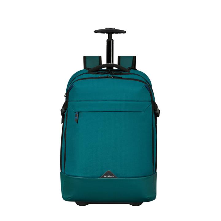 Daniel Ray Samsonite Roadseeker Laptop Wheeled Backpack 17.3" Deep Teal
