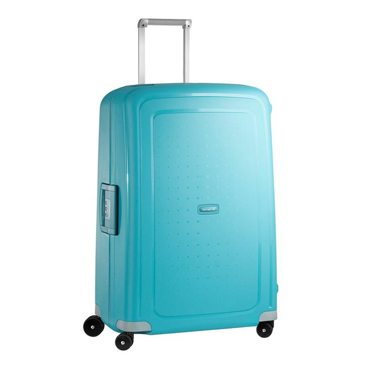 Daniel Ray Samsonite S'Cure Spinner 55 + 75 Set Aqua Blue