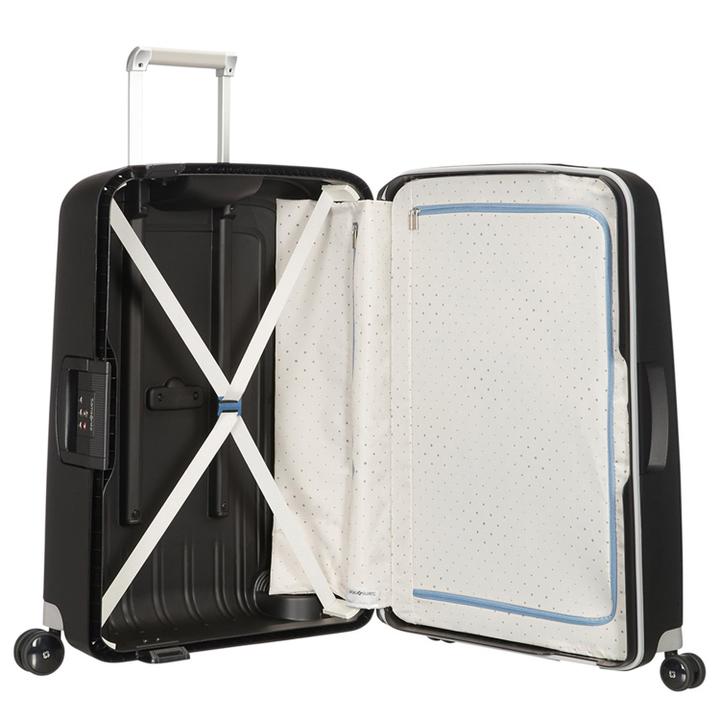 Daniel Ray Samsonite S'Cure Spinner 55 + 75 Set Black