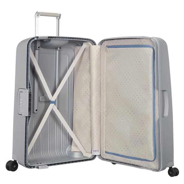 Daniel Ray Samsonite S'Cure Spinner 55 + 75 Set Silver