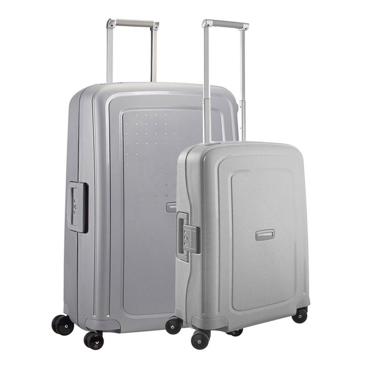 daniel ray Samsonite S'Cure Spinner 55 + 75 Set silver