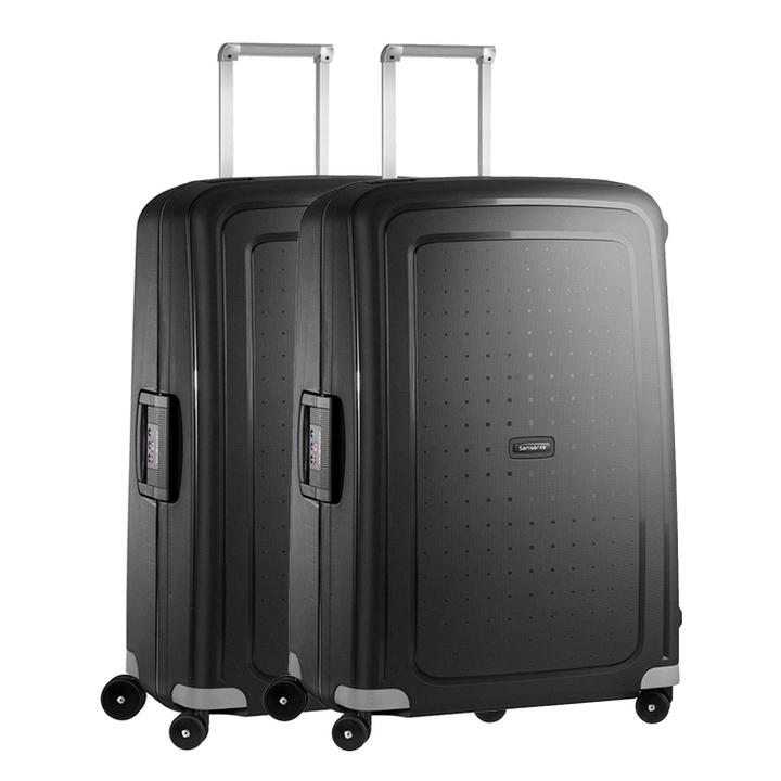 daniel ray Samsonite S'Cure Spinner 75 Set van 2 black