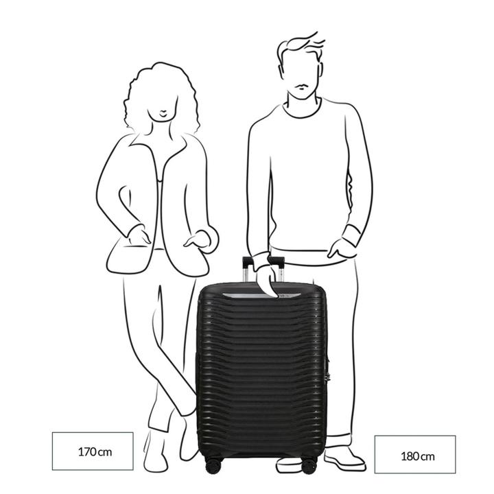 Daniel Ray Samsonite Upscape Spinner 81 Exp Cloud White