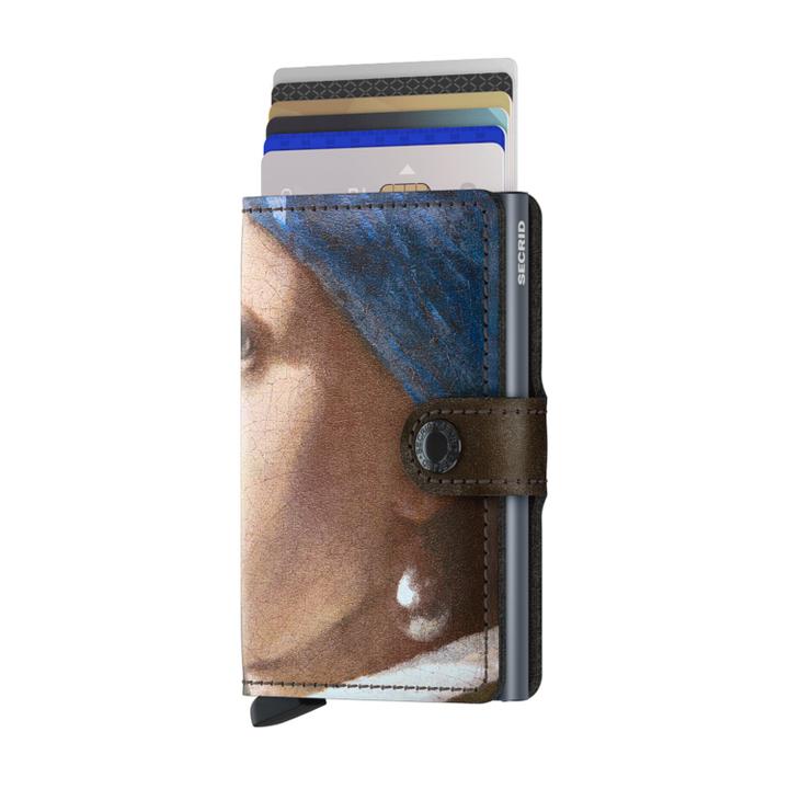 Daniel Ray Secrid Miniwallet Art Mauritshuis Pearl Earring