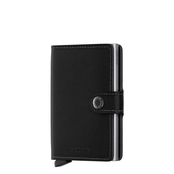 Daniel Ray Secrid Miniwallet Portemonnee Black Leather