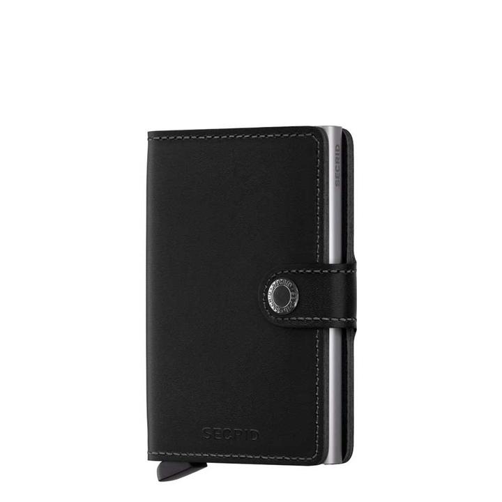 daniel ray Secrid Miniwallet Portemonnee black leather