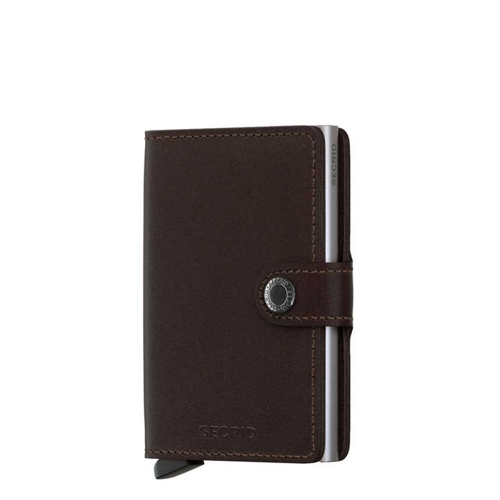 daniel ray Secrid Miniwallet Portemonnee brown dark