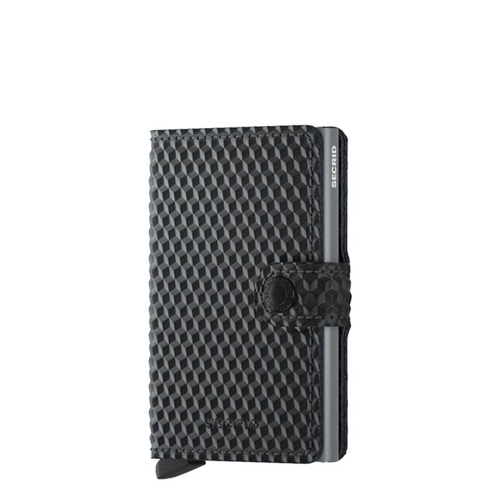 daniel ray Secrid Miniwallet Portemonnee Cubic black & titanium
