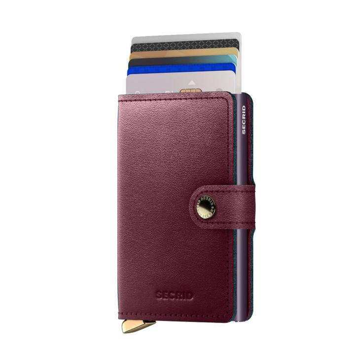 Daniel Ray Secrid Miniwallet Portemonnee Dusk Bordeaux