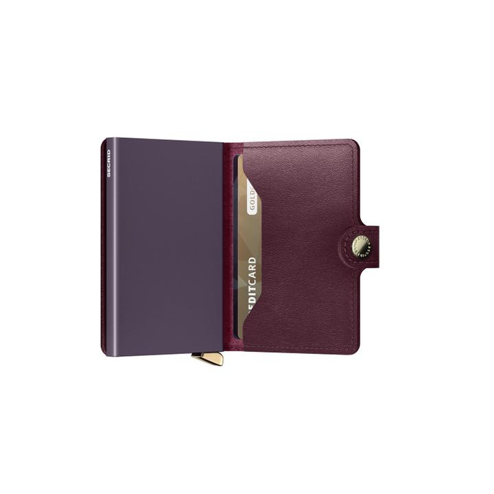 Daniel Ray Secrid Miniwallet Portemonnee Dusk Bordeaux